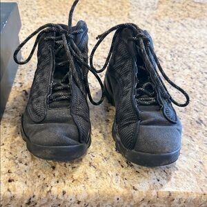 Jordan Black/Anthracite Retro 13 Box Label